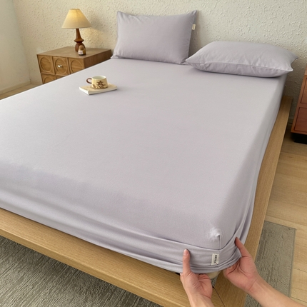 91家纺网 家纺一手货源 找家纺 （总）格里芬家纺 2025新款全棉纯色老粗布床笠