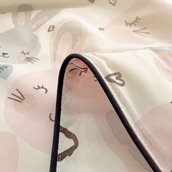 91家纺网 家纺一手货源 找家纺 优悦生活馆 2025新款凉感丝夏被夏凉被空调被 哈味兔