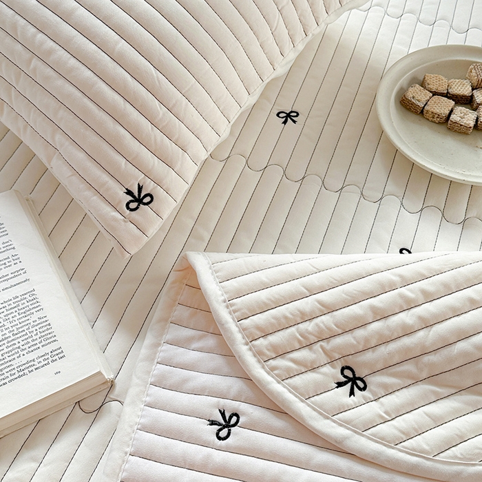 91家纺网 家纺一手货源 找家纺 （总）优悦生活馆 2025新款亲肤舒适水洗棉夹棉床盖