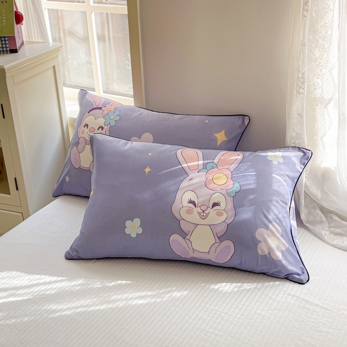 91家纺网 家纺一手货源 找家纺 优悦生活馆 2025新款凉感丝夏被夏凉被空调被 米菲兔