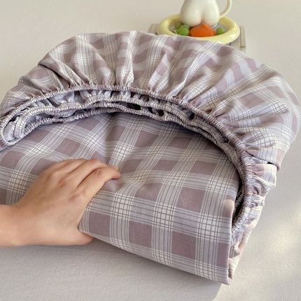 91家纺网 家纺一手货源 找家纺 （总）ME/ERA HOME寐时代 2025新款三枚缎老粗布床笠款三件套