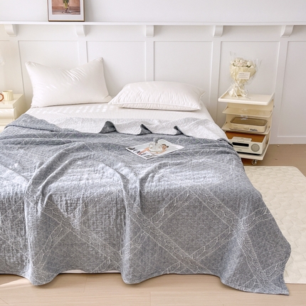 91家纺网 家纺一手货源 找家纺 （总）悦然毛巾被 2025新款三层水洗全棉毛巾被