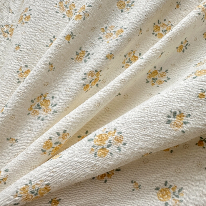 91家纺网 家纺一手货源 找家纺 玉海棠家纺 2025新款亲肤舒适小清新四件套 橘子海