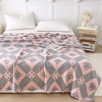 91家纺网 家纺一手货源 找家纺 （总）悦然毛巾被 2025新款三层水洗全棉毛巾被