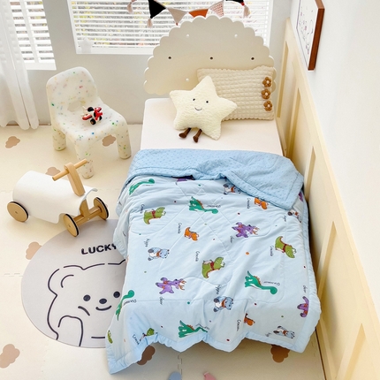 91家纺网 家纺一手货源 找家纺 （总）御棉坊 2025年A类凉感冰豆豆儿童夏被