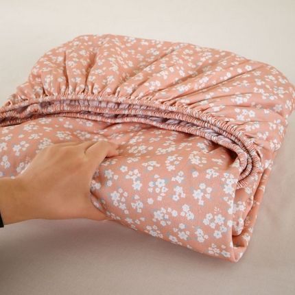 91家纺网 家纺一手货源 找家纺 （总）ME/ERA HOME寐时代 2025新款全棉老粗布床笠款三件套