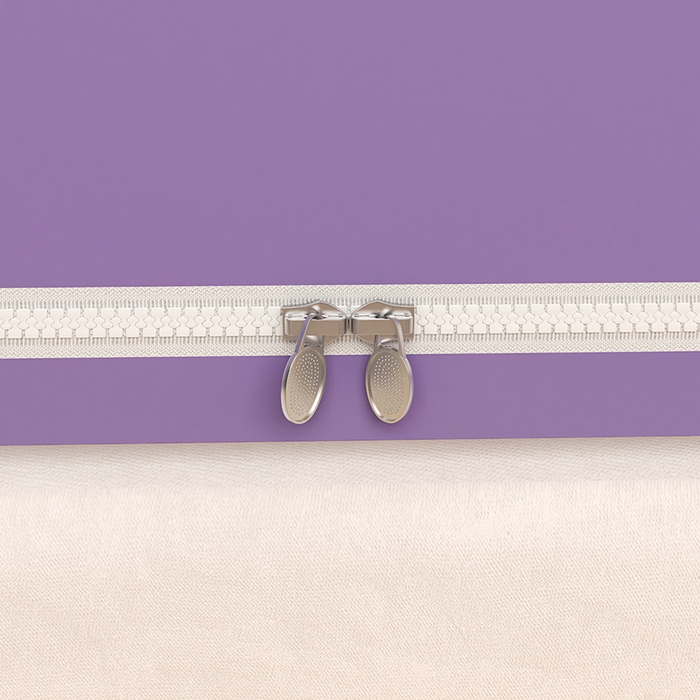 91家纺网 家纺一手货源 找家纺 迪凡保罗蚊帐 2025新款2505城堡款房型遮光防摔坐床蚊帐 紫色甜心