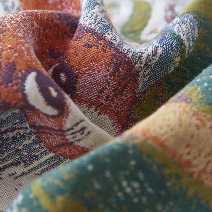 91家纺网 家纺一手货源 找家纺 （总）爱港家纺 2025新款全棉纱布-萌宠治愈系列枕巾枕套