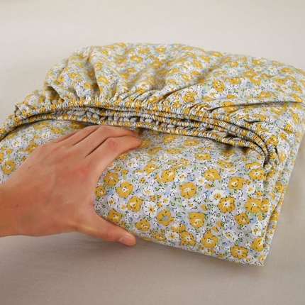 91家纺网 家纺一手货源 找家纺 （总）ME/ERA HOME寐时代 2025新款全棉老粗布床笠款三件套