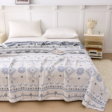 91家纺网 家纺一手货源 找家纺 （总）悦然毛巾被 2025新款三层水洗全棉毛巾被