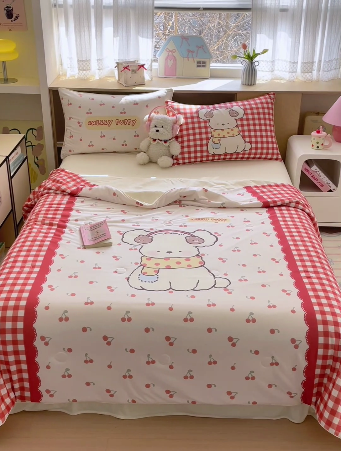 91家纺网 家纺一手货源 找家纺 （总）星期八 2025新款针织棉夏被四件套