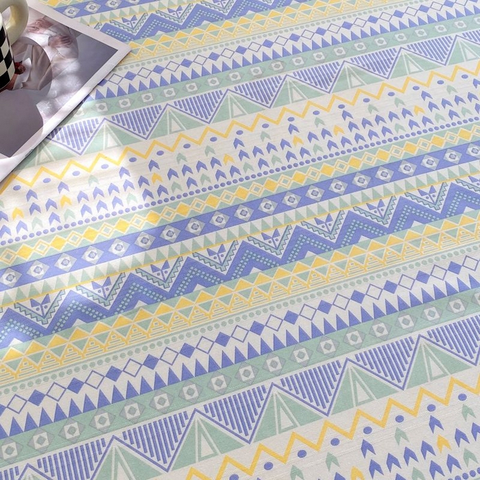 91家纺网 家纺一手货源 找家纺 ME/ERA HOME寐时代 2025新款三枚缎老粗布床单款三件套 律动