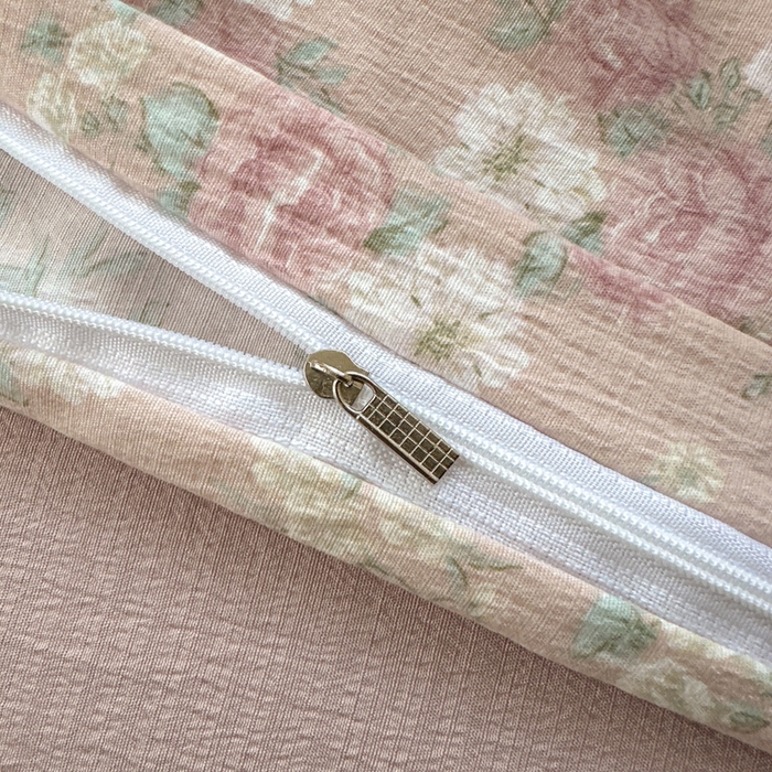 91家纺网 家纺一手货源 找家纺 玉海棠家纺 2025新款亲肤舒适小清新四件套 爱如星辰