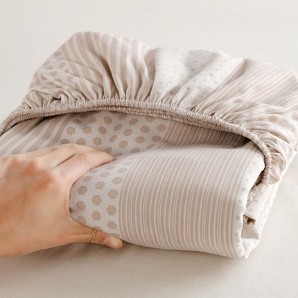 91家纺网 家纺一手货源 找家纺 （总）ME/ERA HOME寐时代 2025新款全棉老粗布床笠款三件套