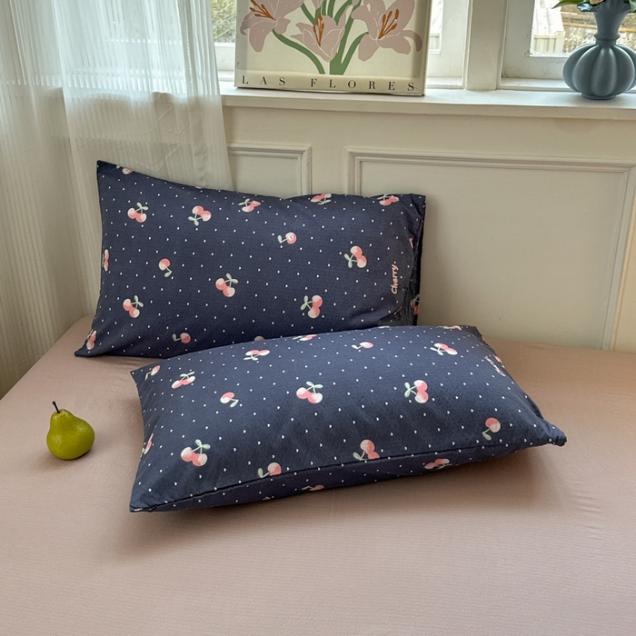 91家纺网 家纺一手货源 找家纺 玉海棠家纺 2025新款亲肤舒适小清新四件套 大吉大厘