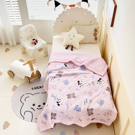 91家纺网 家纺一手货源 找家纺 （总）御棉坊 2025年A类凉感冰豆豆儿童夏被