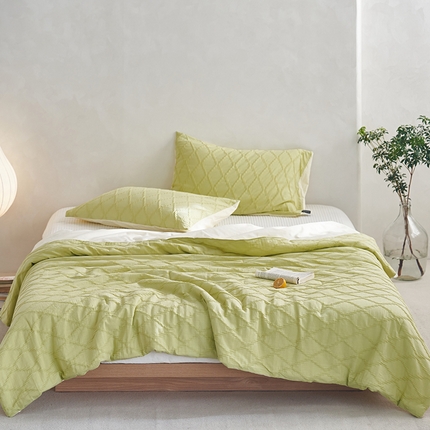 91家纺网 家纺一手货源 找家纺 （总）莱宁被业 2025新款A类全棉提花夏被