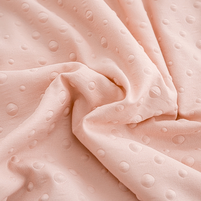 91家纺网 家纺一手货源 找家纺 绒世界 绒世界 2025新款凉豆豆包边夏被四件套 凉豆豆-奶茶粉