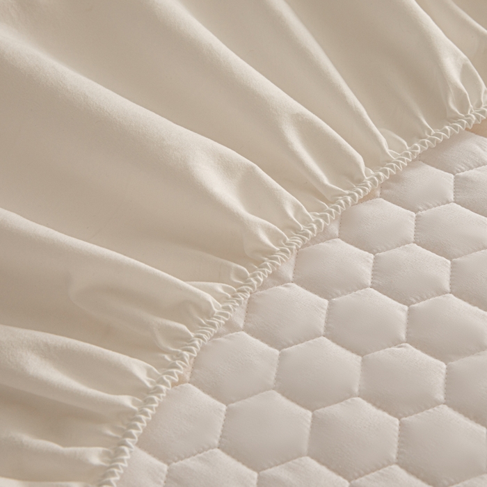 91家纺网 家纺一手货源 找家纺 （总）优悦生活馆 2025新款亲肤水洗棉夹棉防水床笠