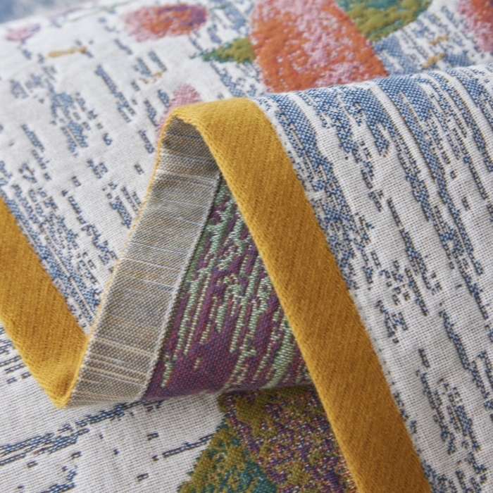 91家纺网 家纺一手货源 找家纺 （总）爱港家纺 2025新款全棉纱布-萌宠治愈系列枕巾枕套