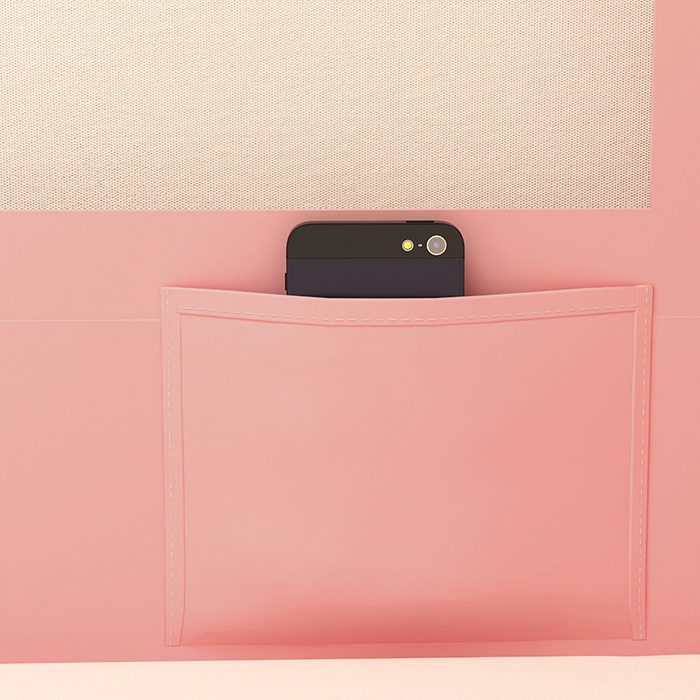 91家纺网 家纺一手货源 找家纺 迪凡保罗蚊帐 2025新款2505城堡款房型遮光防摔坐床蚊帐 粉红小熊