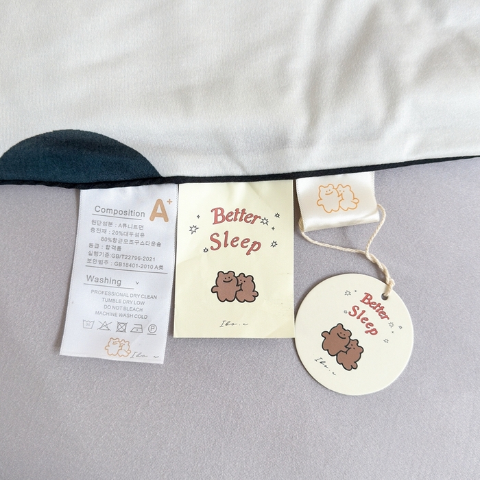 91家纺网 家纺一手货源 找家纺 星期八 2025新款针织棉夏被四件套 小猫