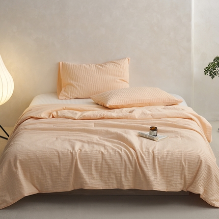 91家纺网 家纺一手货源 找家纺 （总）莱宁被业 2025新款A类全棉提花夏被