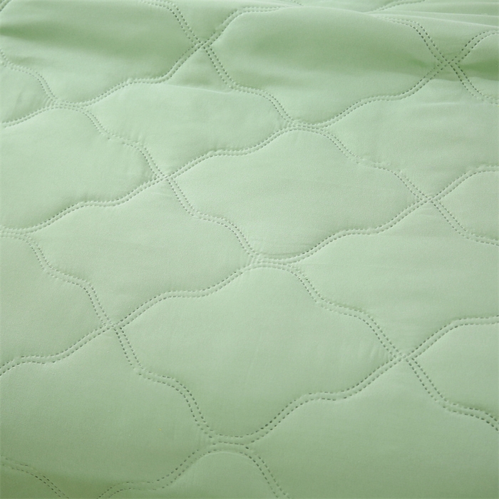 91家纺网 家纺一手货源 找家纺 爱派 2025新款纯色水洗棉夏被夏凉被空调被被子被芯 果绿色