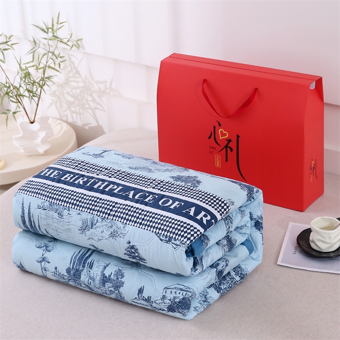 91家纺网 家纺一手货源 找家纺 （总）爱派  2025新款直播爆款印花水洗棉夏被夏凉被空调被被子被芯