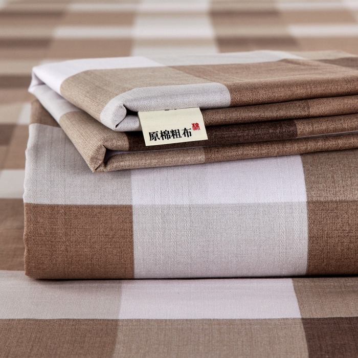 91家纺网 家纺一手货源 找家纺 ME/ERA HOME寐时代 2025新款三枚缎老粗布床单款三件套 洛卡