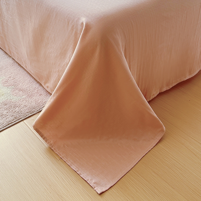 91家纺网 家纺一手货源 找家纺 田野家纺2025新款A类全棉双层纱四件套 飘带