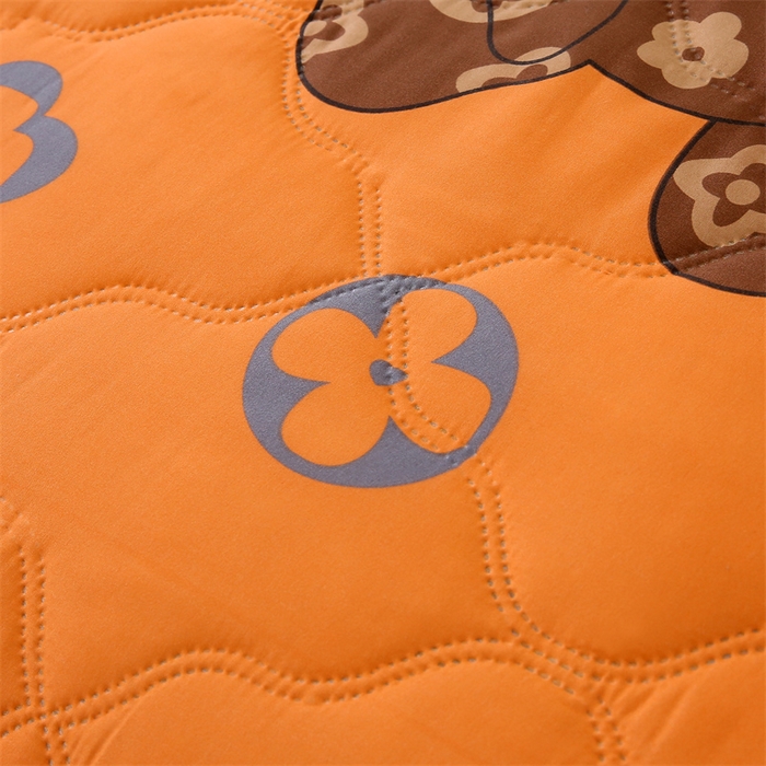 91家纺网 家纺一手货源 找家纺 爱派  2025新款直播爆款印花水洗棉夏被夏凉被空调被被子被芯 潮牌熊