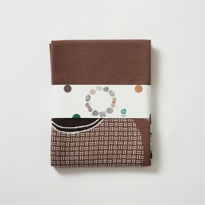 91家纺网 家纺一手货源 找家纺 暖绵绵家纺 2025新款兔绒纱系列盖毯披肩毯毯子-巴纳斯【最低零售价：143元】 巴纳斯-咖色