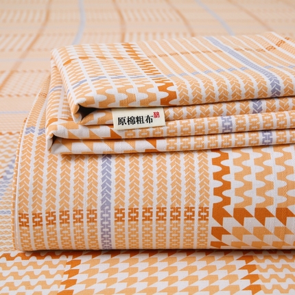 91家纺网 家纺一手货源 找家纺 （总）ME/ERA HOME寐时代 2025新款三枚缎老粗布床单款三件套