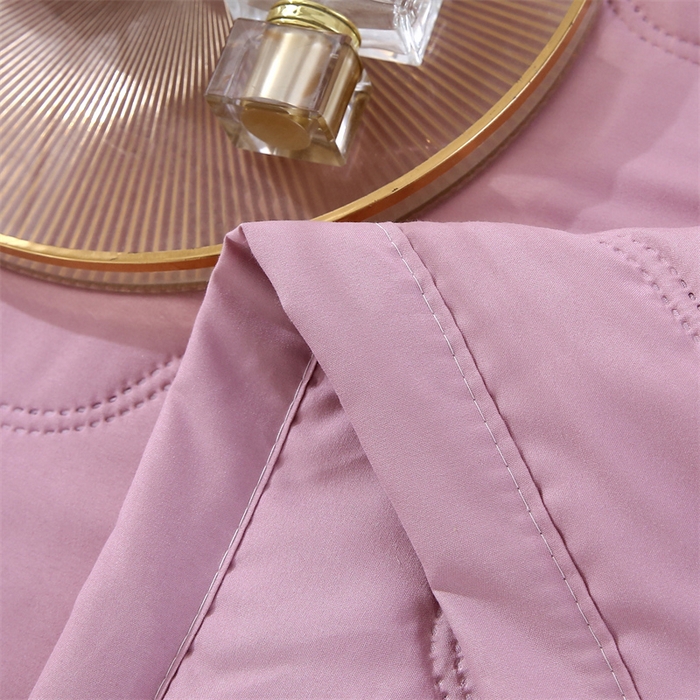 91家纺网 家纺一手货源 找家纺 爱派 2025新款纯色水洗棉夏被夏凉被空调被被子被芯 红豆沙