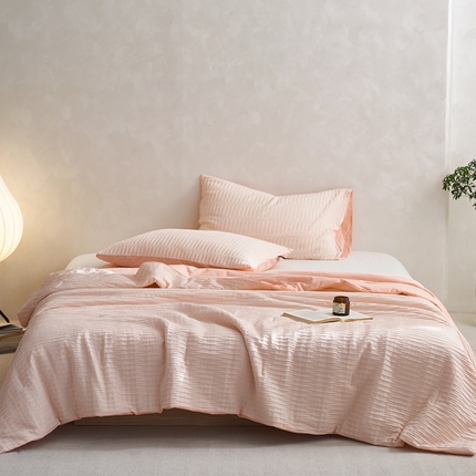 91家纺网 家纺一手货源 找家纺 （总）莱宁被业 2025新款A类全棉提花夏被