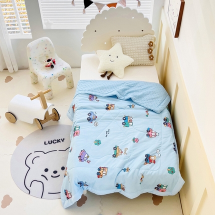 91家纺网 家纺一手货源 找家纺 （总）御棉坊 2025年A类凉感冰豆豆儿童夏被