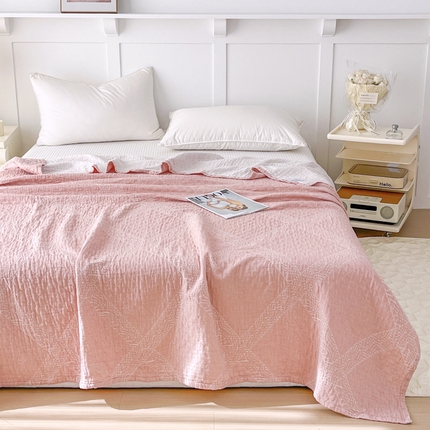 91家纺网 家纺一手货源 找家纺 （总）悦然毛巾被 2025新款三层水洗全棉毛巾被