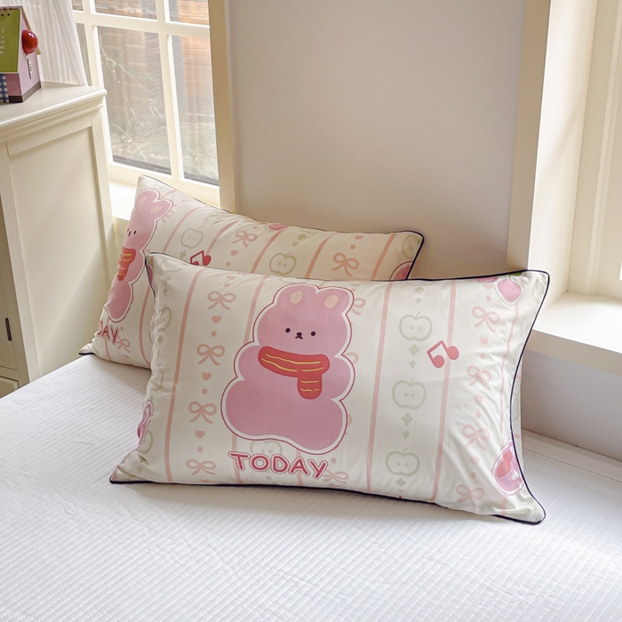 91家纺网 家纺一手货源 找家纺 优悦生活馆 2025新款凉感丝夏被夏凉被空调被 果味熊