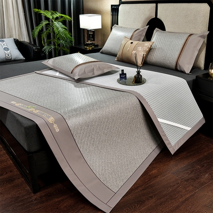 小牛席业2025新款野山藤草席（直筒发货）凉席藤席冰藤席冰丝席竹席凉席空调席草席 野山藤草席（灰色）