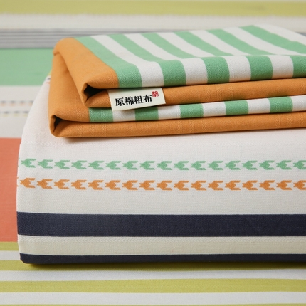 91家纺网 家纺一手货源 找家纺 （总）ME/ERA HOME寐时代 2025新款三枚缎老粗布床单款三件套