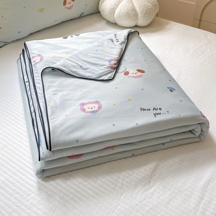 优悦生活馆 2025新款凉感丝夏被夏凉被空调被 多巴胺