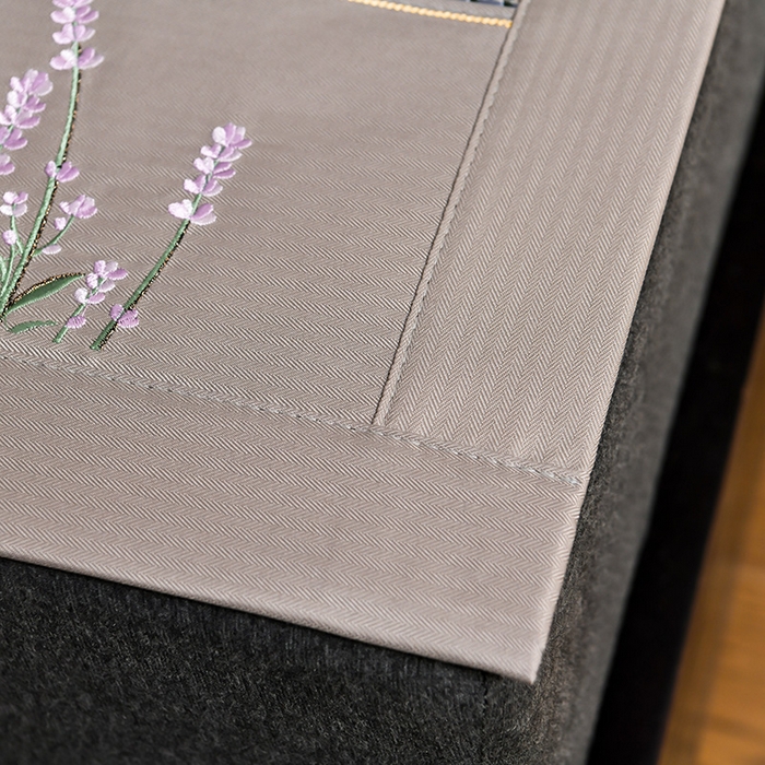 91家纺网 家纺一手货源 找家纺 小牛席业2025新款薰衣草冰藤席系列（冰藤席面）凉席藤席冰藤双面席冰丝席竹席凉席空调席草席三件套 薰衣草清香冰藤席-浅蓝