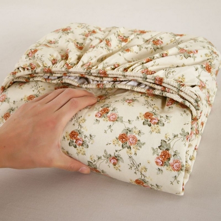 91家纺网 家纺一手货源 找家纺 （总）ME/ERA HOME寐时代 2025新款全棉老粗布床笠款三件套