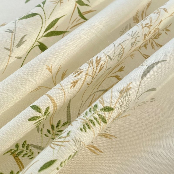 91家纺网 家纺一手货源 找家纺 ME/ERA HOME寐时代 2025新款三枚缎老粗布床单款三件套 绿意盎然