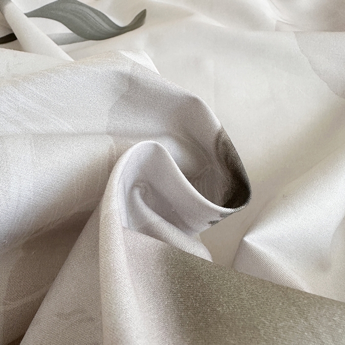 91家纺网 家纺一手货源 找家纺 眷恋家纺 2025年春夏全棉铂金棉13376数码印花四件套 爱的信仰-咖