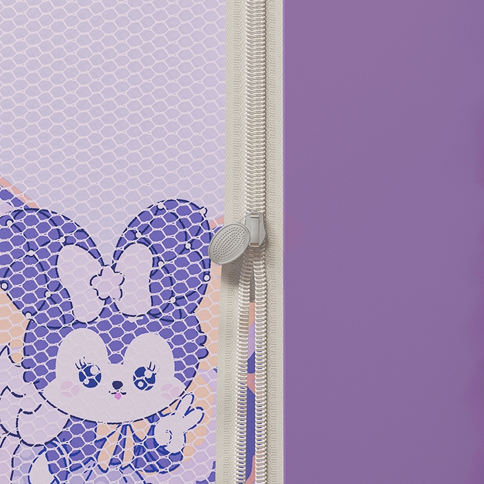 91家纺网 家纺一手货源 找家纺 迪凡保罗蚊帐 2025新款2505城堡款房型遮光防摔坐床蚊帐 紫色甜心