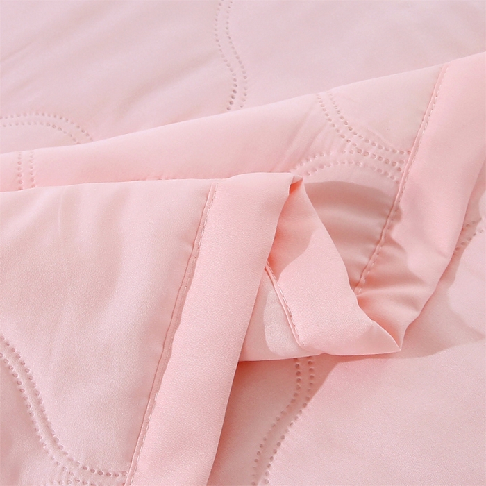 91家纺网 家纺一手货源 找家纺 爱派 2025新款纯色水洗棉夏被夏凉被空调被被子被芯 柔情玉