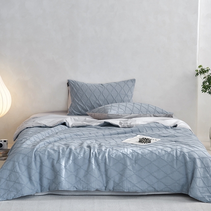 91家纺网 家纺一手货源 找家纺 （总）莱宁被业 2025新款A类全棉提花夏被