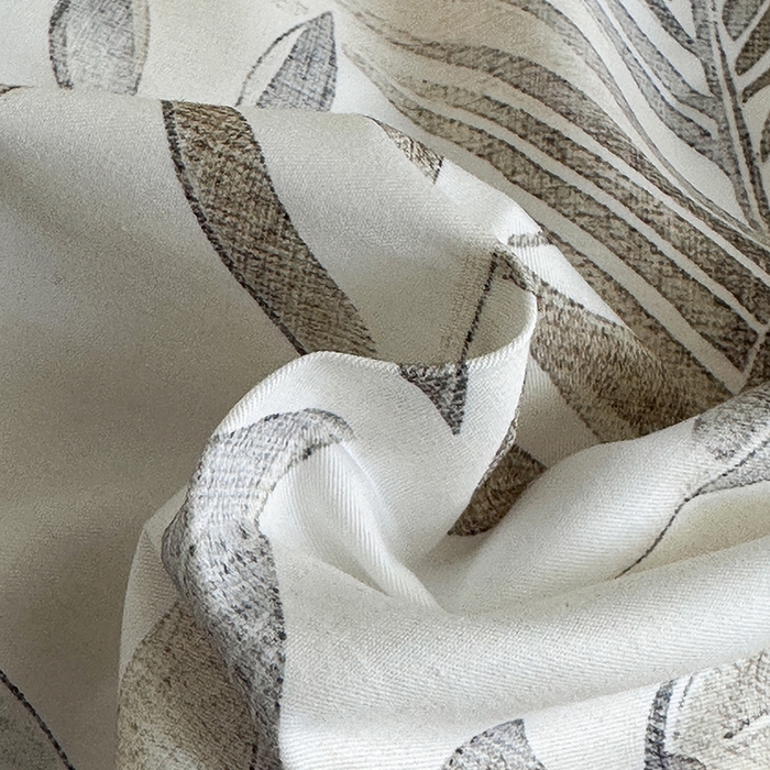 91家纺网 家纺一手货源 找家纺 眷恋家纺 2025年春夏全棉铂金棉13376数码印花四件套 神秘雨林-驼